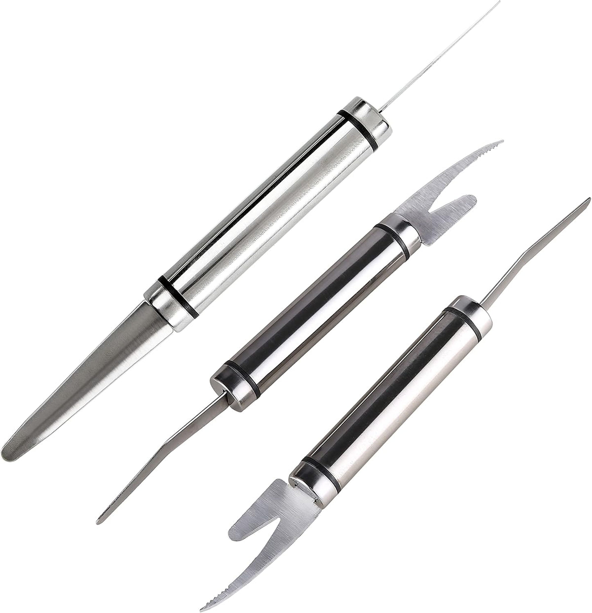 3 PCS Multifunctional Shrimp Peeler, 5 In 1 Multifunctional Shrimp Line Fish Maw Knife,Shrimp Deveiner Tool Shrimp Cleaner