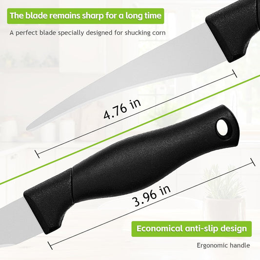 Corn Peeler,Corn Stripper Tool,Corn knife for corn removal,Corn Cutter,Corn Peeling Knife,Corn Scraper,Quick Corn Grain removal, Kitchen Multifunctional Knife(1Pcs)