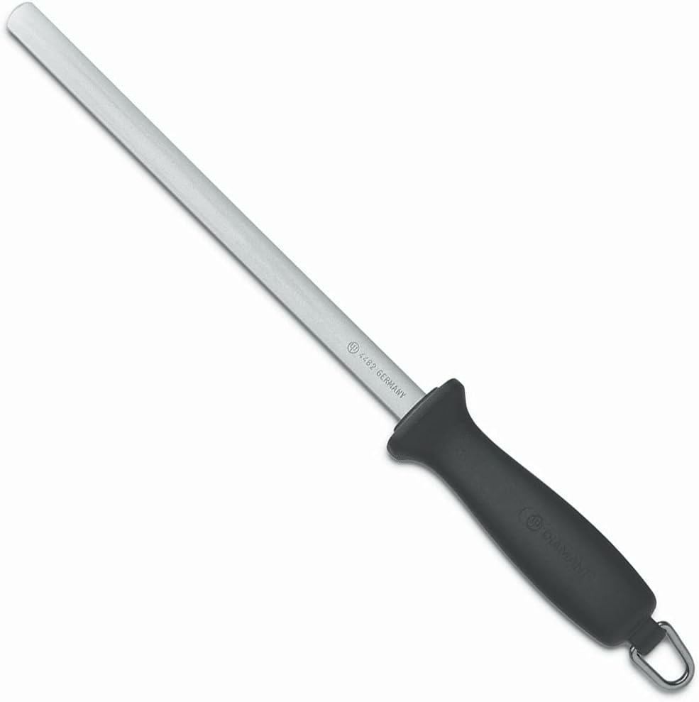 Wüsthof Diamond Sharpener Steel, Narrow, Fine, 9-Inch