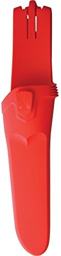 Craftline Basic 511 High Carbon Steel Fixed Blade Utility Knife and Combi-Sheath, 3.6-Inch Blade
