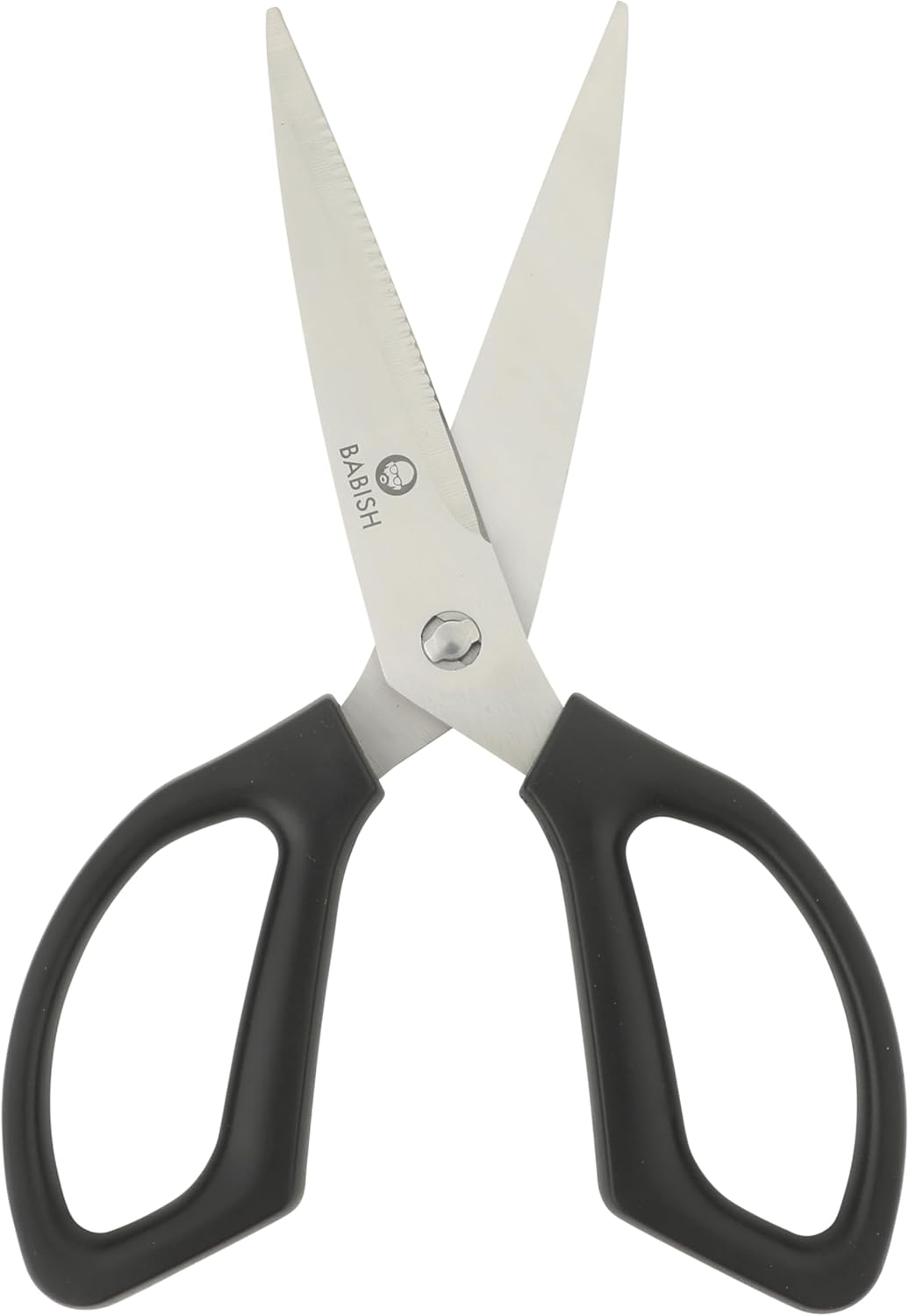 All Purpose Heavy Duty Kitchen Shears Durable Stainless Steel 4 Inch Blade Scissors, Black