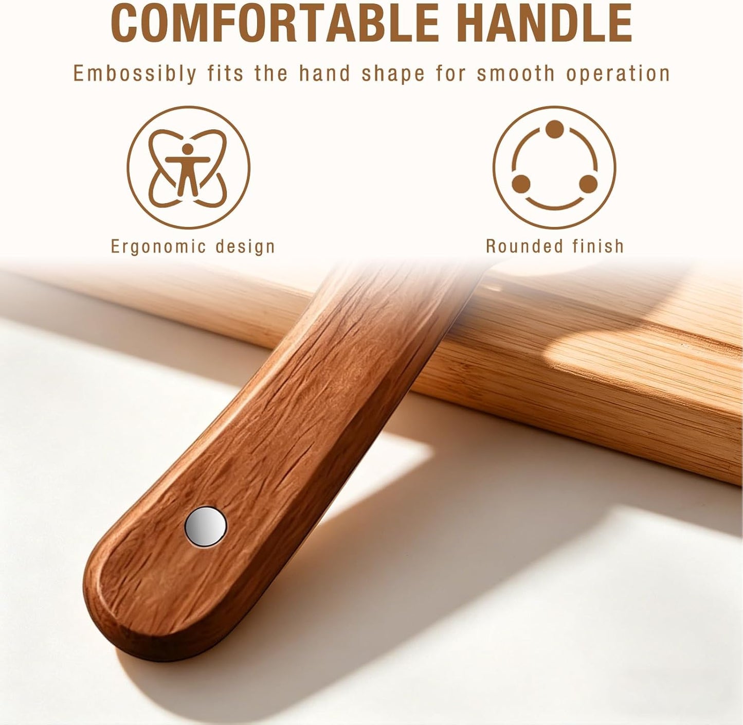 Multifunctional Vegetable Peeler 3-in-1, Julienne Peeler, Fruit Peeler Knife with Ergonomic Wood Handle, Stainless Steel Blade for Efficient Peeling, Grating & Slicing(2PCS)