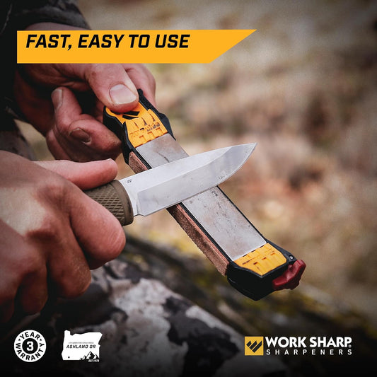 Guided Field Sharpener, Compact Travel Knife Sharpener Tool