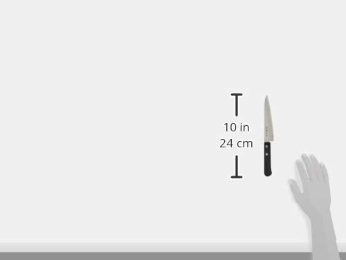 Fujitora Petty Knife, 5.3 inches (135 mm), Japan Cobalt Alloy Steel, Double-edged, Small Utility Knife Suitable for Peeling, Decorative Cuts, Small Crafts, etc. Set the thickness of the blade for