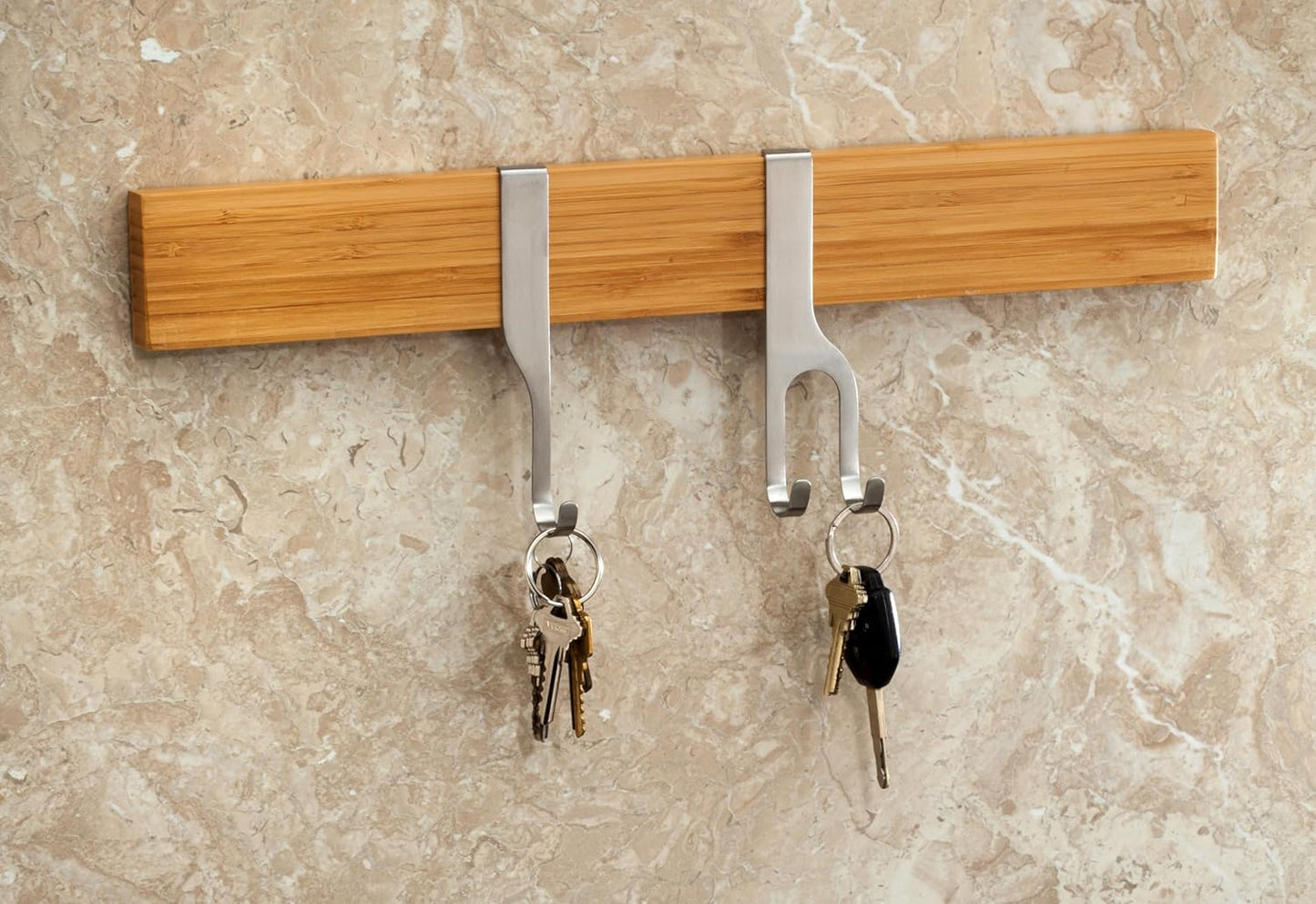 Magnetic Knife Bar, 12 Inch x 2.4 Inch x .9 Inch, Stainless Steel