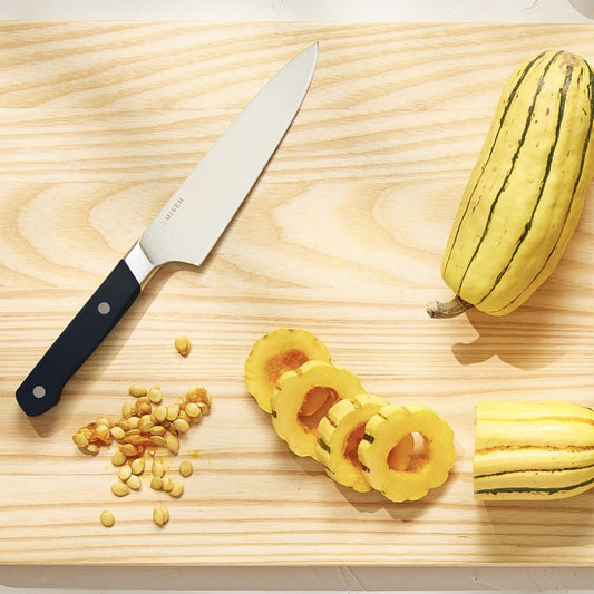 6.8" Chef Knife – High Carbon Japanese AUS-10 Stainless Steel – Hybrid German & Japanese Blade – Precision Kitchen Knife for Professionals & Home Cooks – Ultimate Cutting Performance - Black