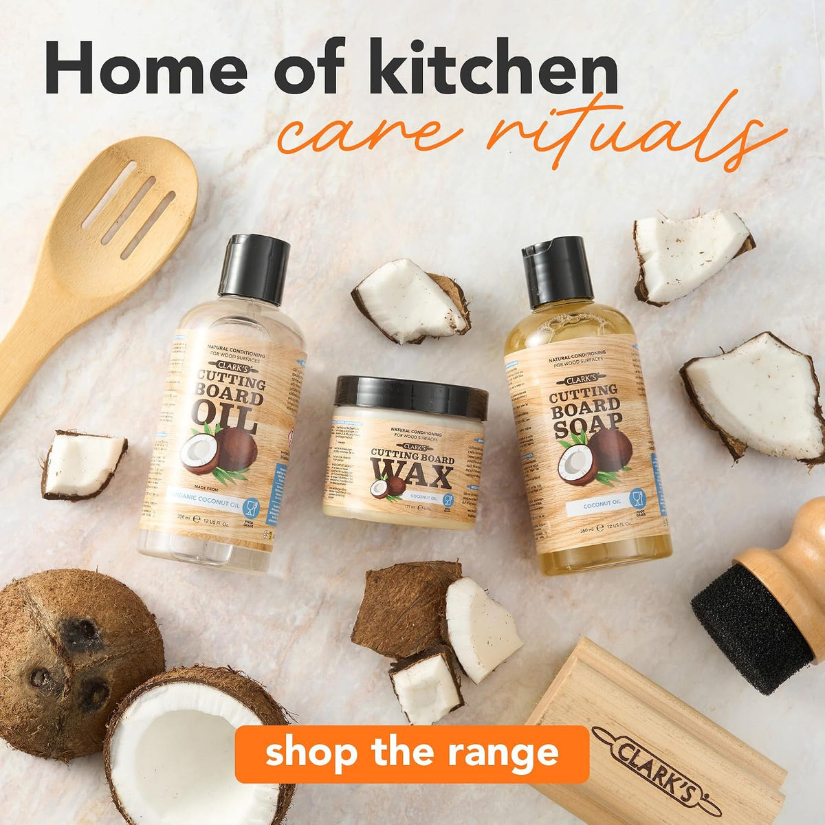 Cutting Board Oil made with Organic Coconut Oil, 12 Oz - Food Grade | Food Safe MCT Coconut Oil, Deep Wood Nourishment, Prevents Drying & Cracking, Butcher Blocks & Bowls