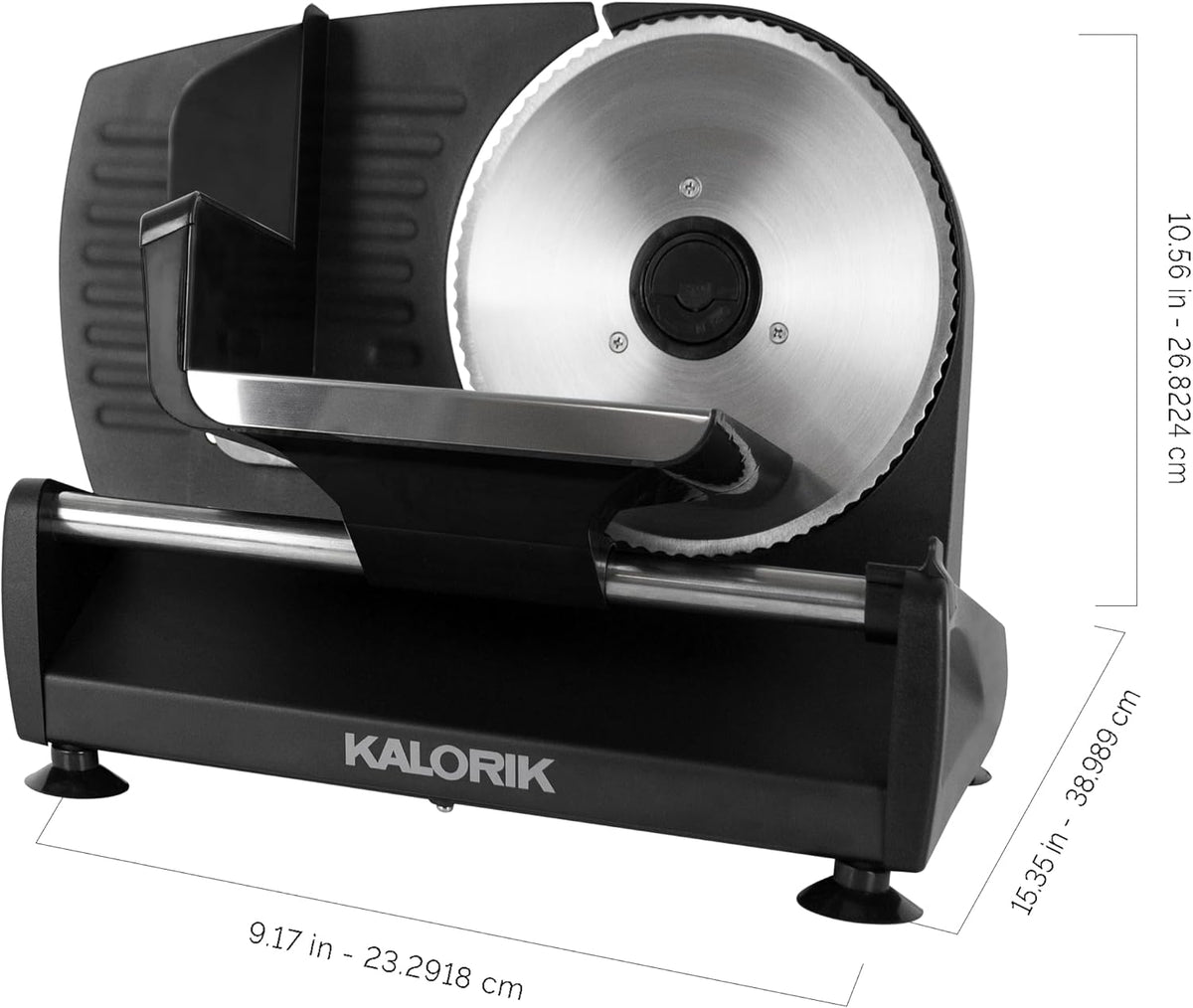 200 Watts Professional Food Slicer, Black (AS 45493 BK)