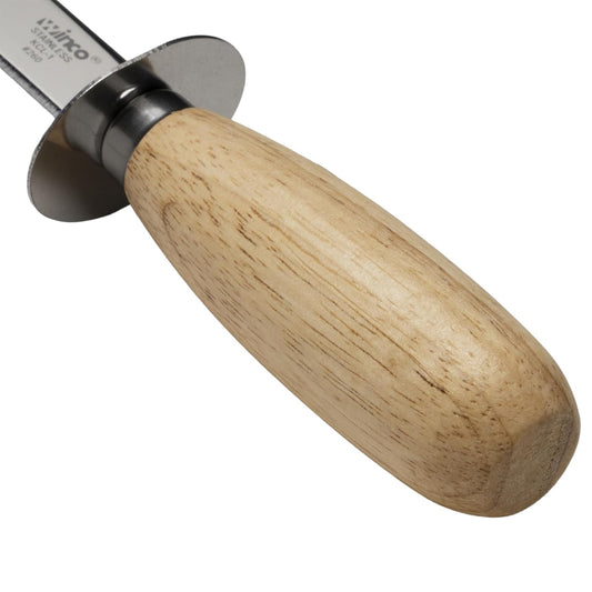 2-3/4" Oyster/Clam Knife, Wooden Hdl