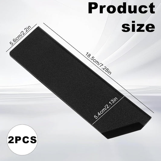 2 Pcs Waterproof Blade Guard Cover 7 Inch Knife Sheath Knives Guard Knife Cover or Sleeves for Home Kitchen Black