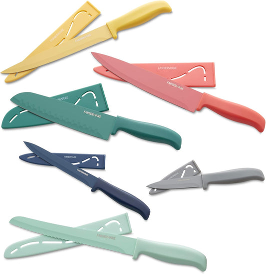 5272030 Resin Cutlery Set, Assorted, Pastel Cool, 12-piece