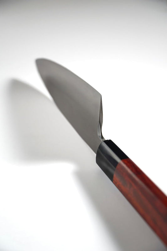 7 Inch Deba Knife, AUS10 Steel, Left Bevel
