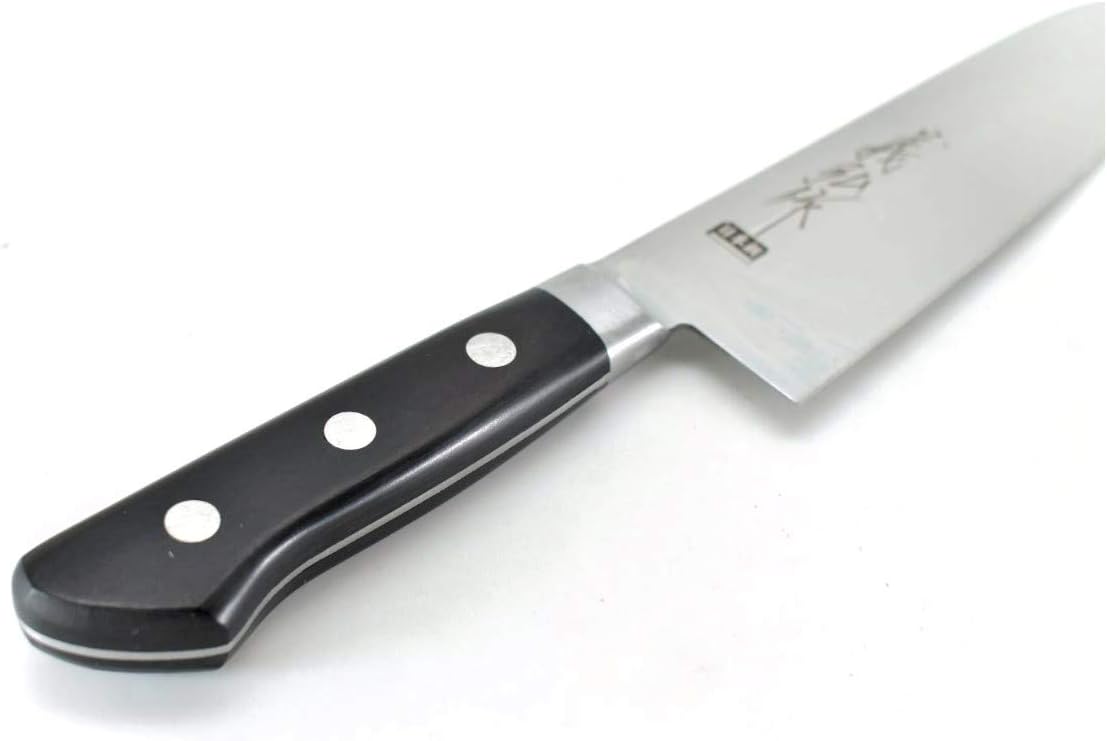 Yoshihiro Hi-Carbon Japan Steel(SK-4), HGA Series Japanese Santoku(Multi Purpose Knife) 180 mm/7.1"