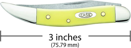 Case Small White Texas Toothpick Pocket Knife