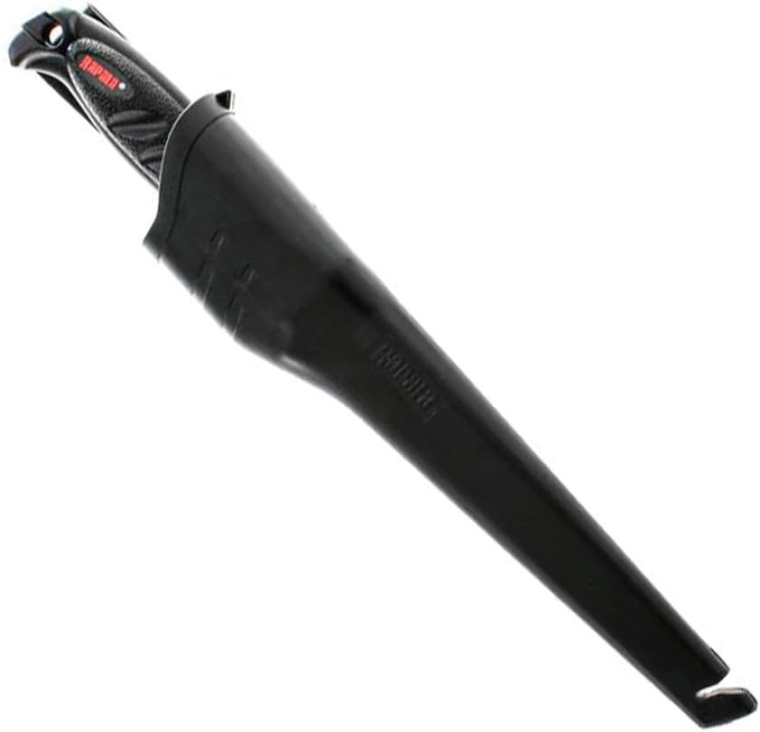 Rapala Deluxe Falcon Fillt 6 w/shrpnr, Black