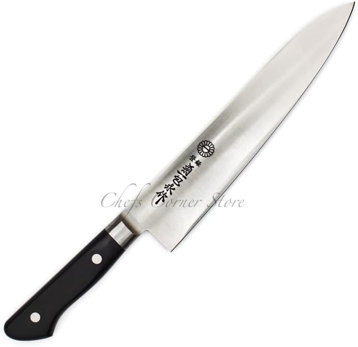 Kikuichi Elite Carbon Steel Gyuto Chefs Knife, 8 Inch