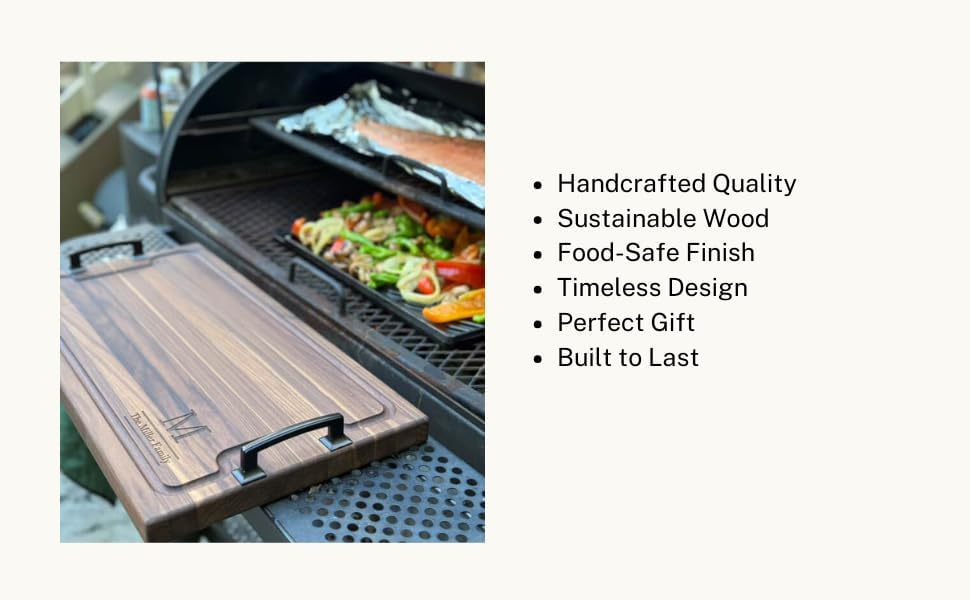 Mini 6"x9" American Maple End Grain Cutting Board Handmade in USA, Premium, Small Butcher Block for Kitchen