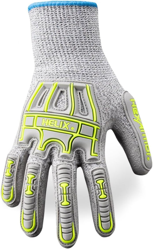 General-Purpose | Abrasion and Cut-Resistant | Breathable | Safety Work Gloves | Helix Series