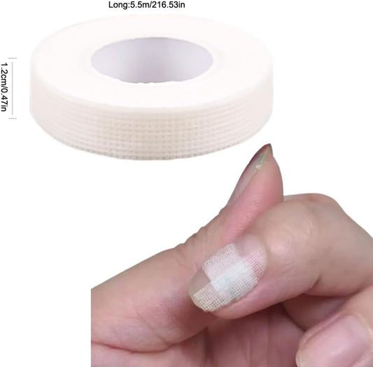 Nail Repair Wrap Fabric Instant Reinforce Repair Bandage Tape Protector Self Adhesive Nail Wrap for Nail Repair Kit Broken Cracked Split Nails UV Gel Acrylic Nail Art Extension Manicure Tool