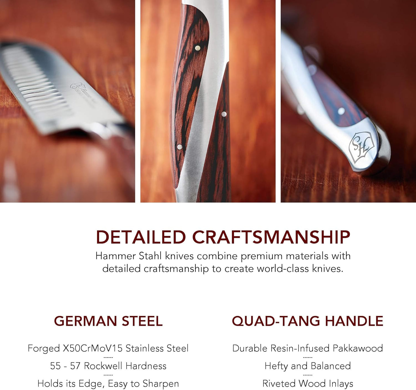 3.5 Inch Paring Knife | Versatile Fruit Knife for Garnishing, Peeling, and More | Small Kitchen Knife for Vegetables and Fruits | Ergonomic Quad-Tang Pakkawood Handle & Gift Box
