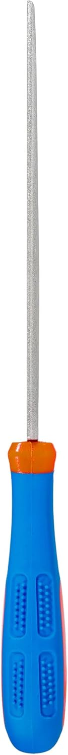 10 Inch Diamond File Professionals Garden Tool Sharpener 2-Sided Flat Curved Sharpening Stone For Scissors Knives Cutting Tool