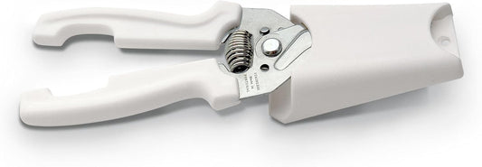 JERO Spring Assisted Stainless Steel Kitchen Shears with Holder - Perfect For Herbs, Floral Trimming and Kitchen Use - Made In Portgual - Make Cutting Easier For Weak Or Tired Hands