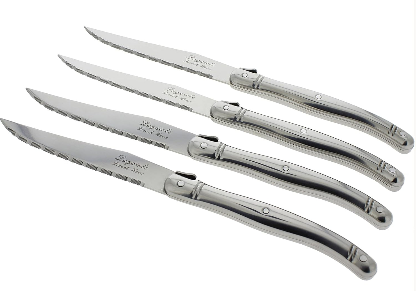 Steak Knives, Set of 4, Navy Blue