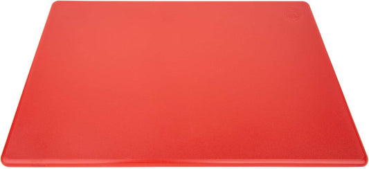 Commercial Grade Plastic Cutting Board 18 x 12 x 1/2 Thick High Density White Poly, NSF Certified and Dishwasher Safe for Food Service