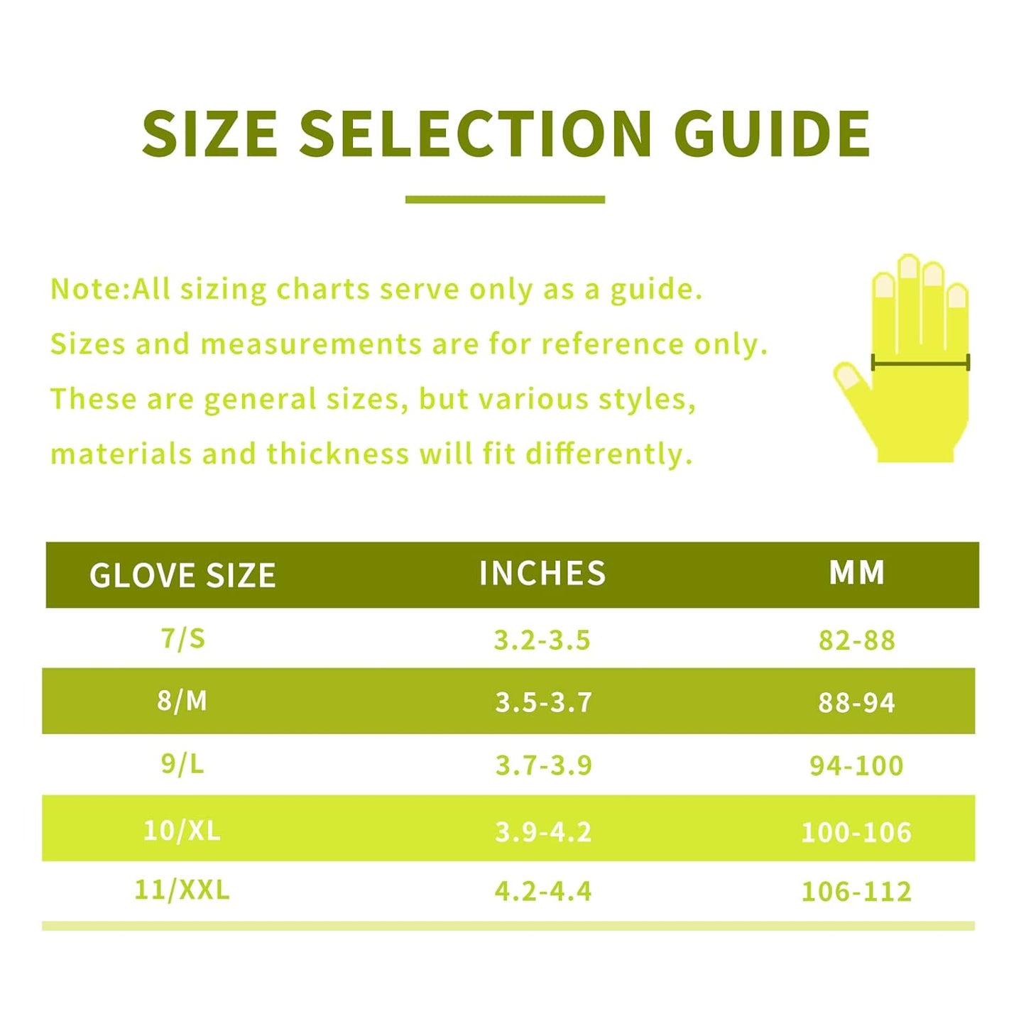 6 Pairs Cut Resistant Gloves, CE Level 3 ANSI CUT 3 Protective Cutting Work Gloves for Women and Men, Firm Grip Construction Mechanics Gloves and Gardening Gloves(Yellow,XL)