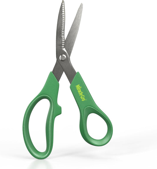 Miracle-Gro Straight Tip Floral Shears - Lightweight Gardening Scissors - Hand Pruner Pruning Shear for Flowers, Herbs, Roses and Indoor Plants