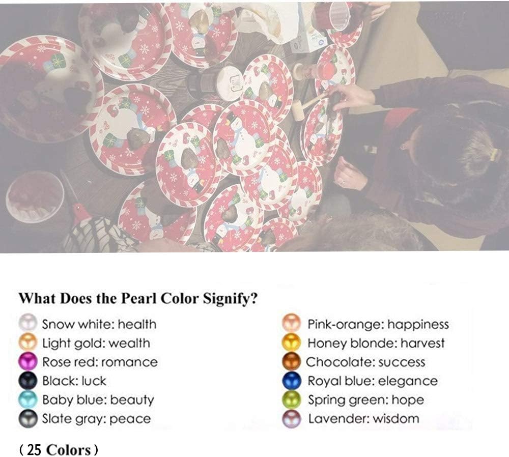 1PC Freshwater Pearl Oyster with 10 Mix Color Round Love Wish Pearls Inside Meaningful Color (6-8mm), Valentines Mothers Day Birthday Gifts Oysters with Pearls Inside (Total 10 Pearls)