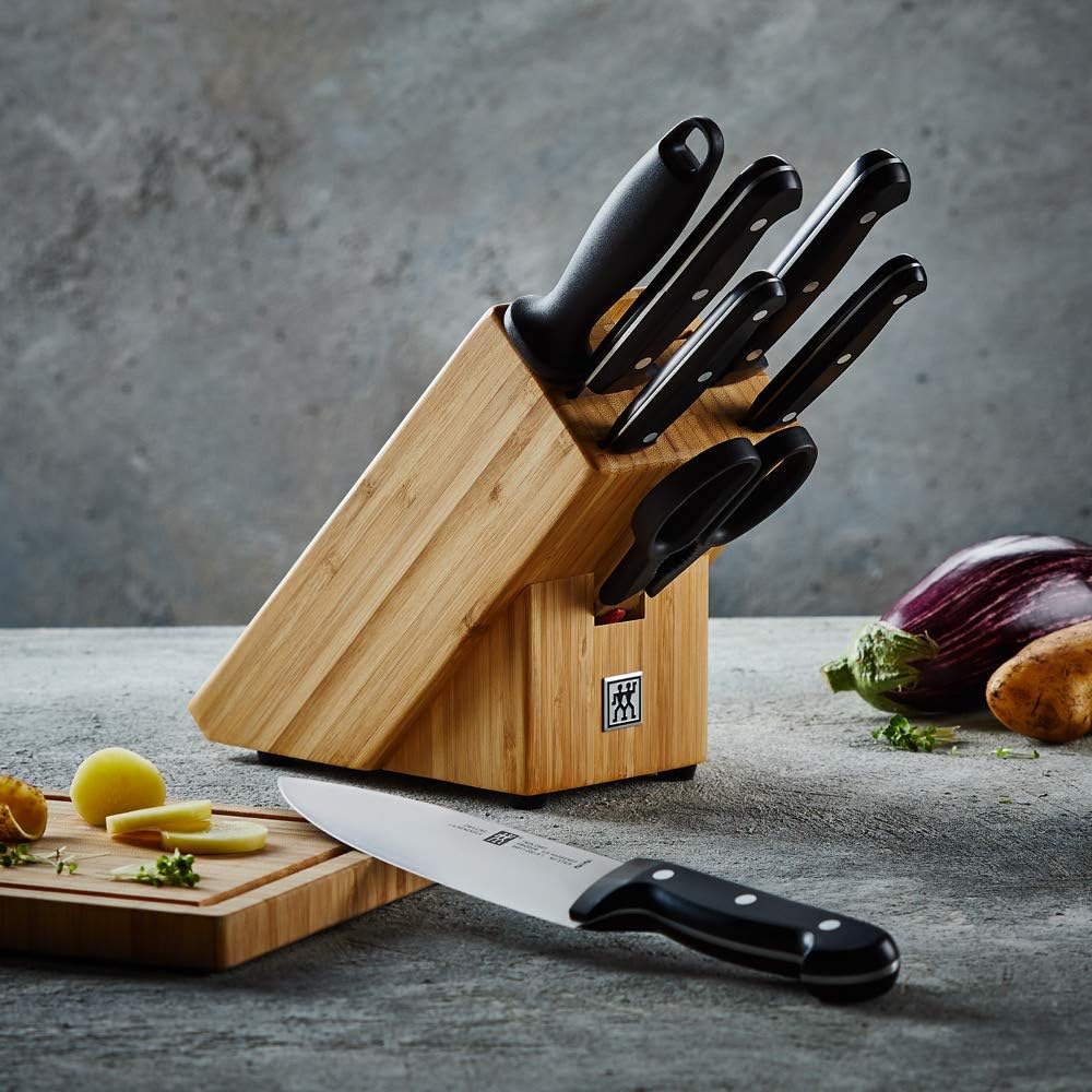 Zwilling Gourmet 1002455 Self-Sharpening Knife Block 7 Pieces Grey