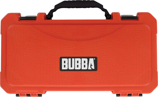 BUBBA Multi-Flex Interchangeable Blade Kit, with Non-Slip Grip Handle, 2 Ti-Nitride S.S. Coated Non-Stick Blades and Case for Fishing