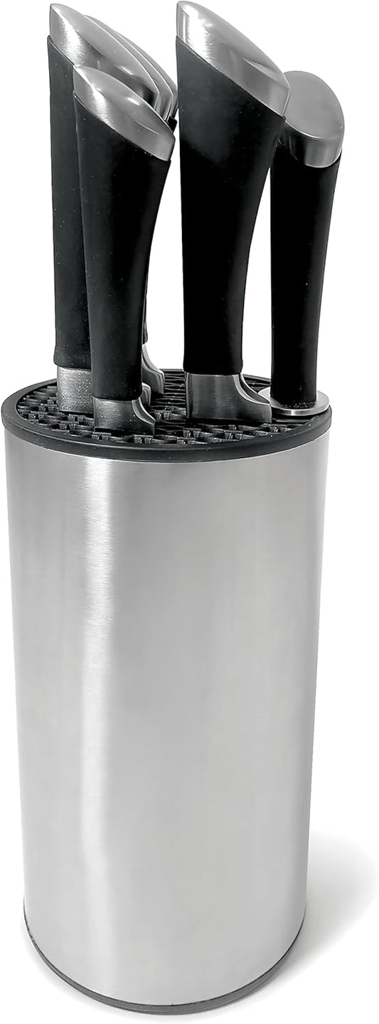 Norpro Stainless Steel Cylinder Knife Holder