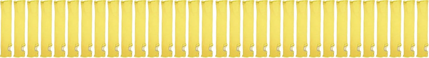 MCR Safety 18-Inch Yellow Kevlar Cotton Regular Weight Economy Sleeve with Thumb-Slot for Working Men