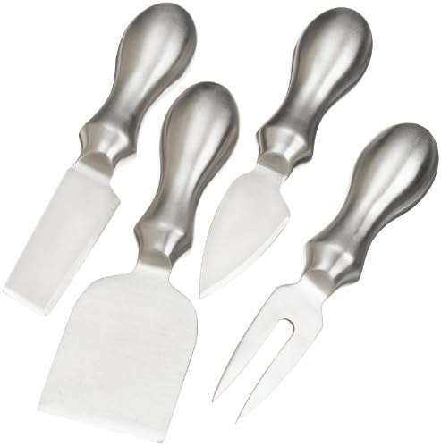 K-4-S Stainless Steel Cheese Knives, Set of 4