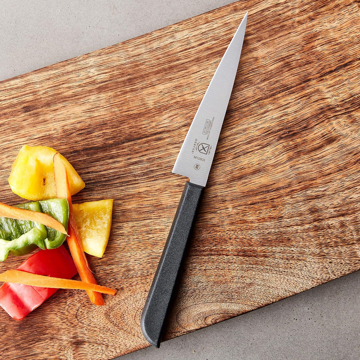 Thai Fruit Carving Knife Set, 2 Inch & 2.5 Inch, Black Handles