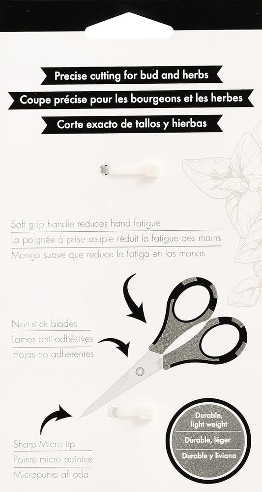 American Crafts Cutter Bee Herb Scissors 4/Pkg-Yellow/Black