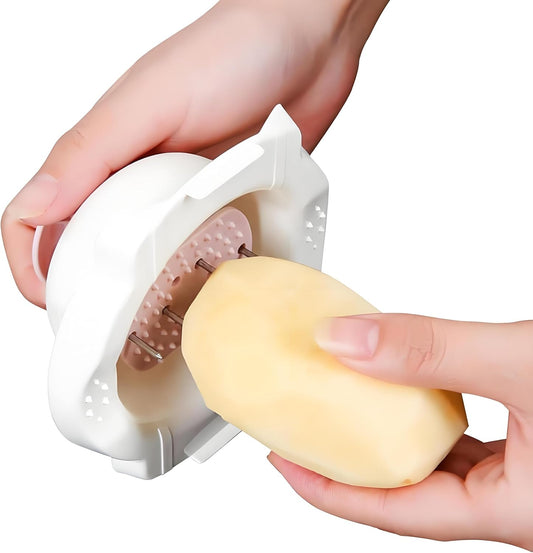 Onion Slicer Holder, Cut Resistant Finger Guard for Slicer and Vegetable Grater, Universal Protector Anti Cut Holder for Kitchen Tools, Graters and Food Prep Accessories