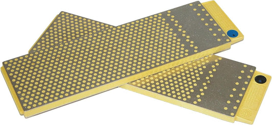 DMT WM8FC-WB DuoSharp Double-Sided Diamond Whetstone, Fine/Coarse (600/325) Diamond Sharpening Stone with Base, 8-Inch