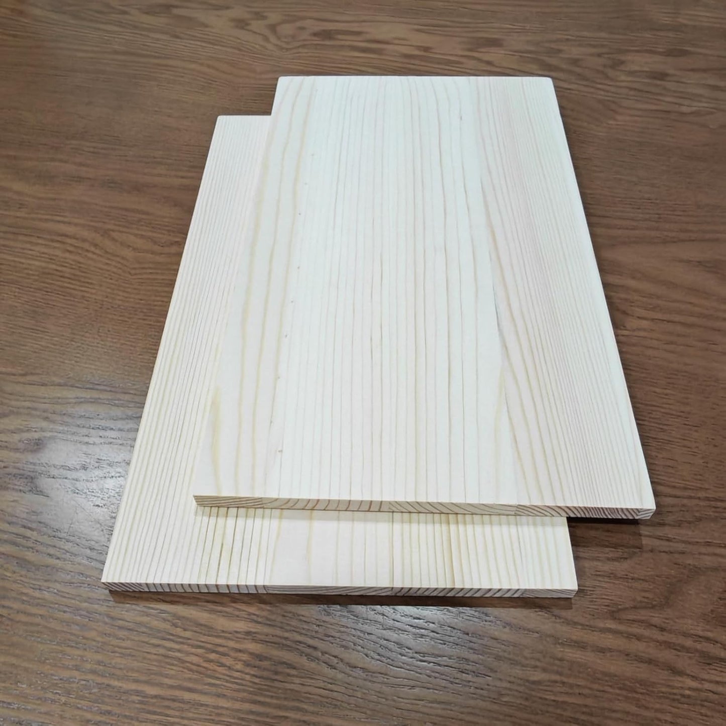 4PCS Rectangle Wood Boards Unfinished Wood Blocks for Crafting, 8x6x1in Blank Whittling Wooden Blocks for Wood Carving,Painting & Burning