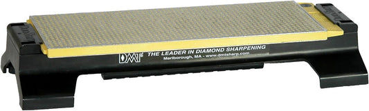 Diamond Machining Technology (DMT) W250CX-WB DuoSharp Double-Sided Diamond Sharpening Stone Bench With Base, Fine/Extra Fine, 10 Inch