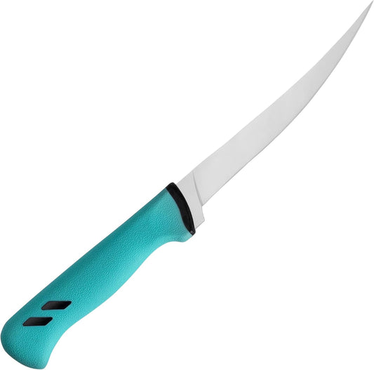 Premium Fillet Knife for Fishing - 7 Inch Flexible High-Carbon Blade for Clean Fish Filleting & Deboning - Ergonomic Non-Slip Handle - Ideal Fishing Knife for Salmon, Trout & Bas