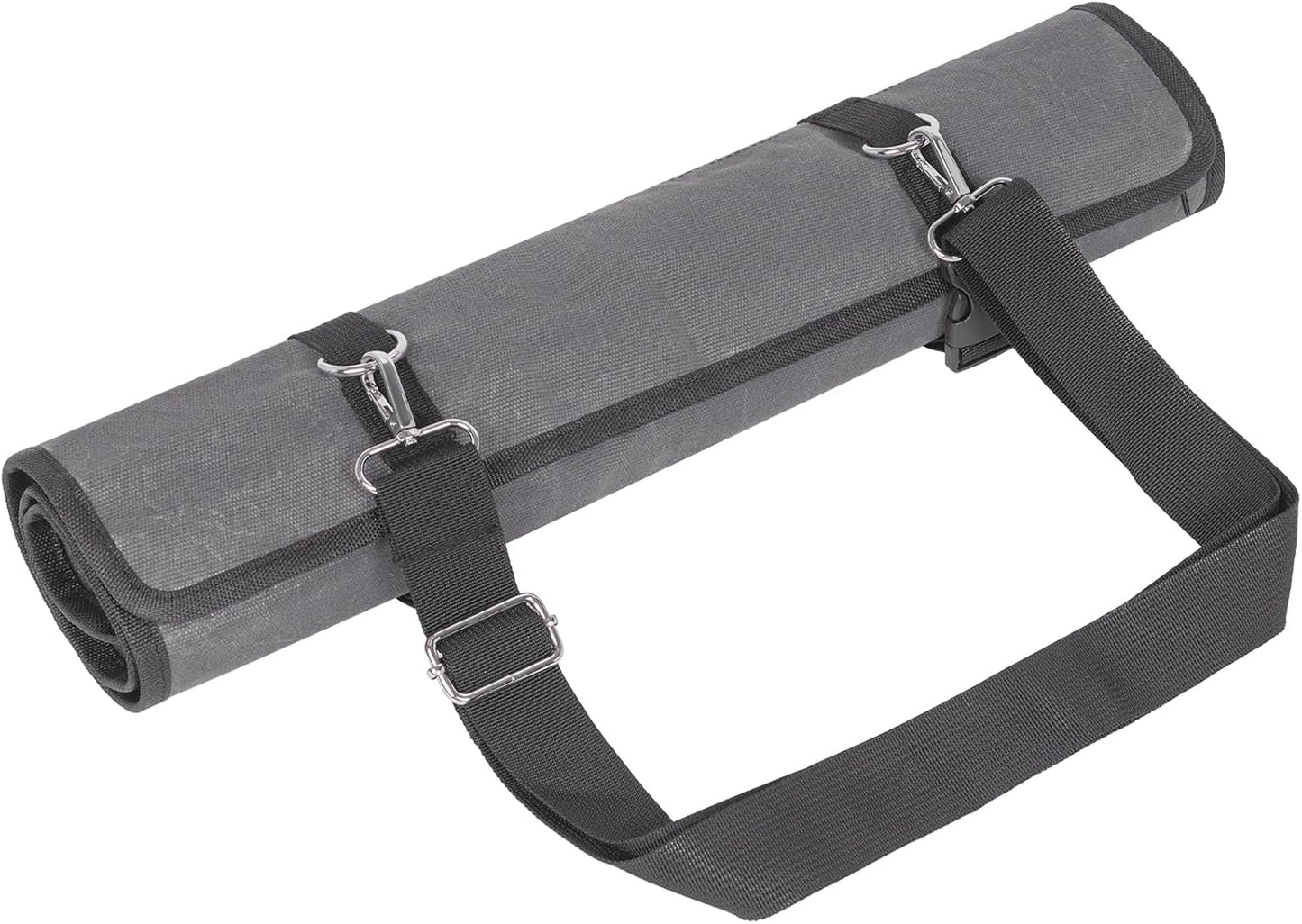 Chef Knife Roll Bag,Knife Roll Bag,Knife Bags for Chefs Professional,Knives Bag,Portable Chef Knife Cases with 14 Slots and Adjustable Shoulder Strap (Bag Only),Black