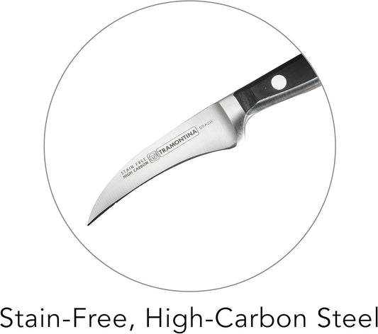Tramontina Pro Series Forged 10-Inch Sharpening Steel, Knife Sharpener Honing Rod