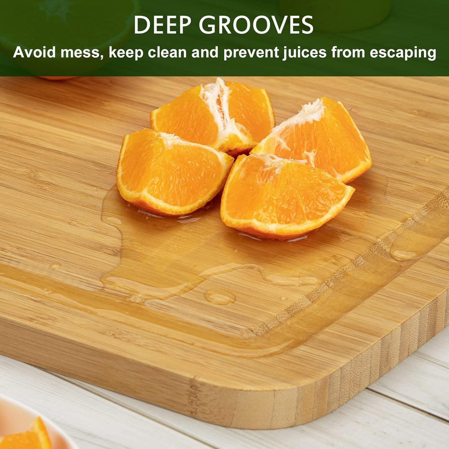 30 x 20 Inch Extra Large Wood Stove Top Cover Chopping Board, Bamboo Kitchen Cutting Board for BBQ, Turkey Carving Board, Large Charcuterie Boards for Party, Over the Sink Cutting Board