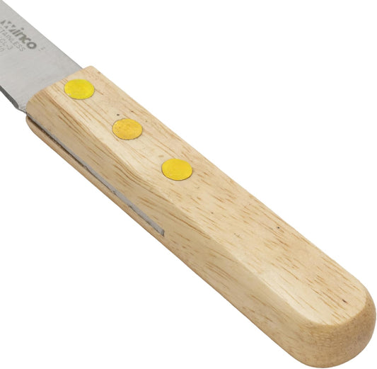 Winco KCL-3 7.5-Inch Oyster/Clam Knife with 3.5-Inch Blade, Medium, Stainless Steel, Tan