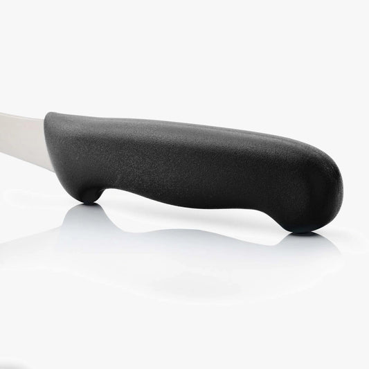 Boning Knife 5 Inch Nitrum Stainless Steel and 140 mm blade. Professional Butcher Knife to Slice Bones from Meat. Ergonomic Polypropylene Handle. Series 2900. Color Black.