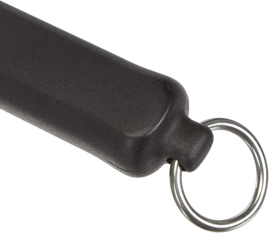 Diamond-Coated Sharpening Steel, Black, Extra Fine, 11.81 x 1.97 x 1.97 inches, 100g