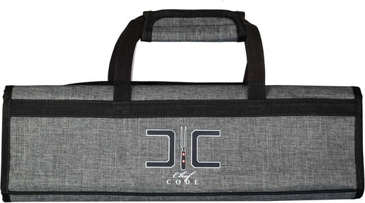 Chef Code Chef Knife Bag, 8 Knife Roll Bag with Accessory Mesh Pockets